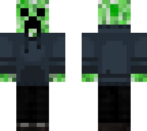 creeper in hoodie | Minecraft Skin