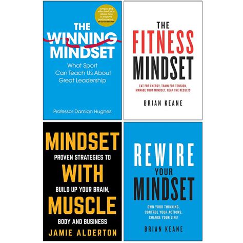 The Winning Mindset, The Fitness Mindset, Mindset With Muscle, Rewire Your Mindset 4 Books ...