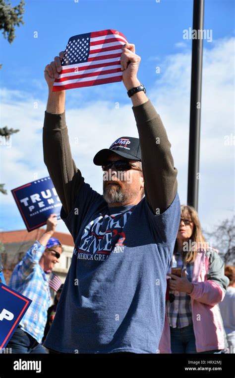 Trump Rally Supporters Stock Photo - Alamy