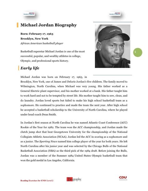 biography michael jordan