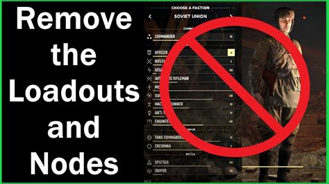 Hell Let Loose - Remove the Level Loadouts, and Engineer Resource Nodes from Hell Let Loose ...