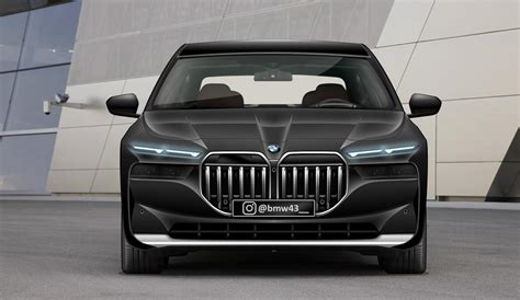 2023 BMW 7 Series gets rendered with new split headlights