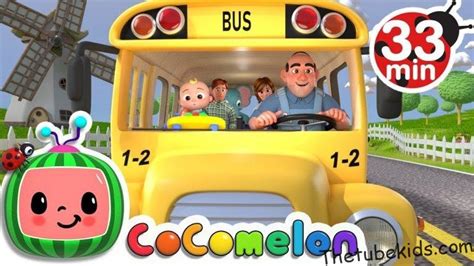 Wheels on the Bus + More Nursery Rhymes & Kids Songs - CoComelon - Thetubekids