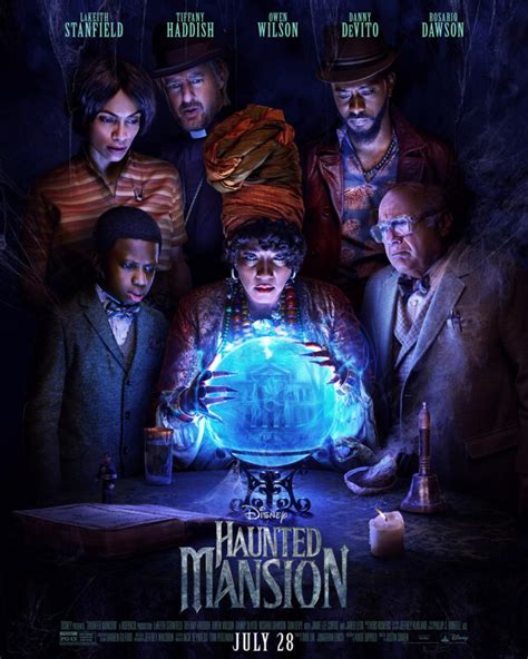 New Poster and Trailer Released for 'Haunted Mansion' Movie - WDW News Today