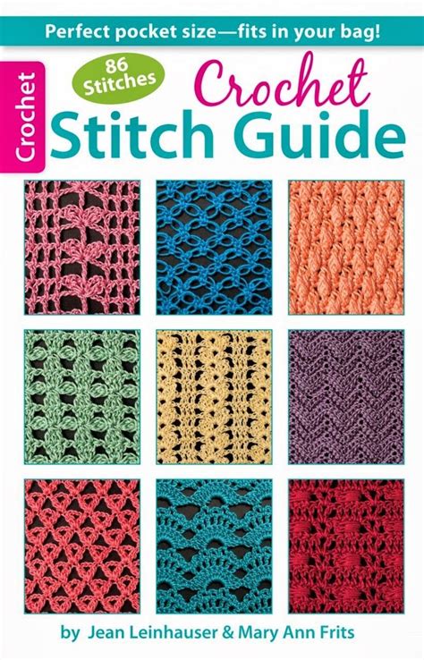 Book Reviews: Leisure Arts portable crochet books | Crochet stitch ...