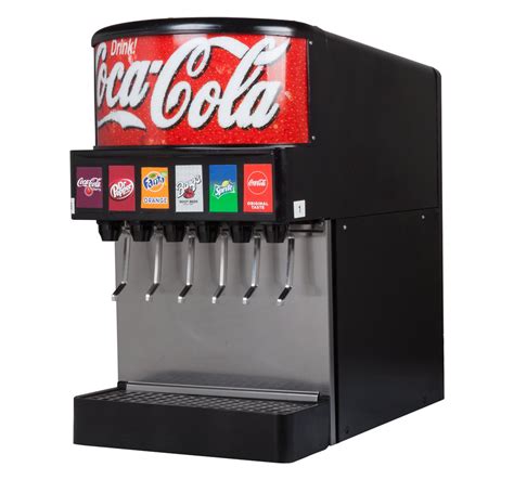 ce00103C - 6-Flavor Counter Electric Soda Fountain System (REMANUFACTURED) || Soda Dispenser Depot