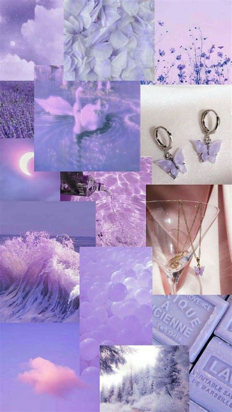 🔥 Download Lavender Aesthetic Collage Pretty Wallpaper Cute Laptop by @smorton3 | Lavender ...