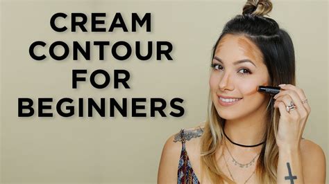 Cream Contouring for Beginners! - YouTube