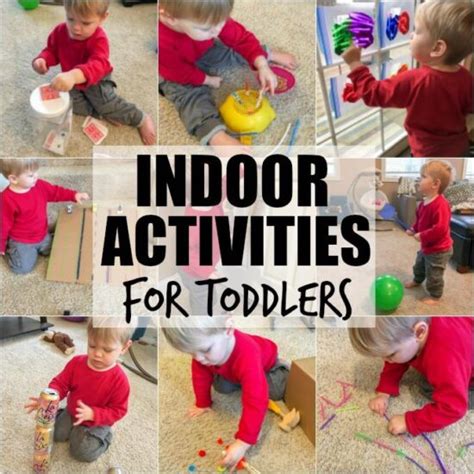 Indoor Activities for Toddlers (and Preschoolers!)