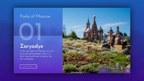 Parks of Moscow on Behance