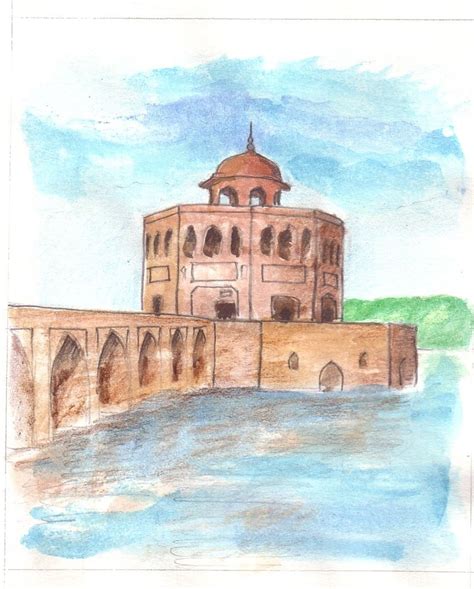 Hash Blog: Painting of Hiran Minar Sheikhupura