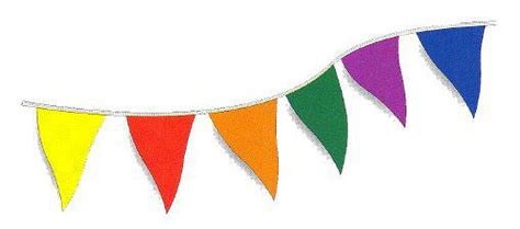 Pennant Flag Journal Stamp - Clip Art Library