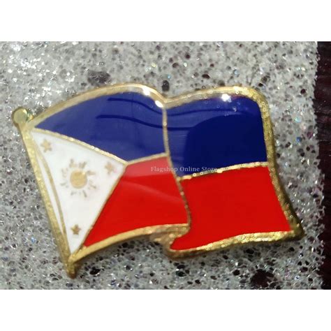 Philippine Flag Pin BIG Flag label Pin | Shopee Philippines