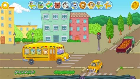 Kid Bus (Games from YovoGames) | Car Bus Video For Kids | Educational Ga... Educational Games ...