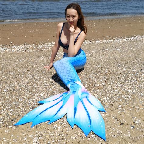 Mermaid tails for swimming Adult,2019 Women Mermaid Tail cosplay ...