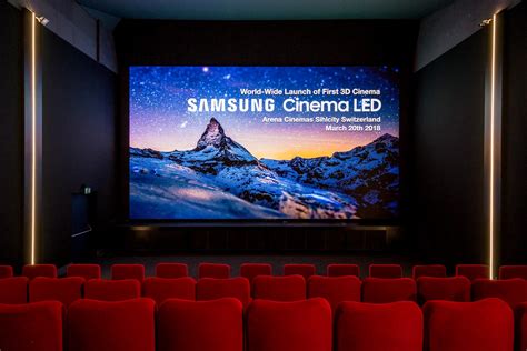 Samsung installs world’s first 3D Cinema LED Screen in Switzerland - SamMobile