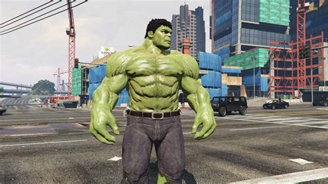 THE HULK (MCU version) with ULTRA HD textures 1.0 - GTA 5 Mod | Grand Theft Auto 5 Mod