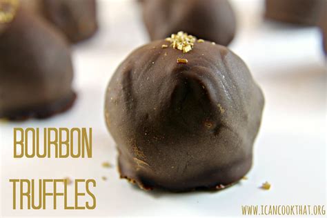 Bourbon Truffles Recipe | I Can Cook That