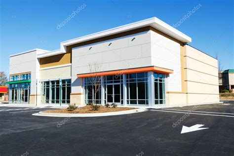 New commercial retail small office building Stock Photo by ©kzlobastov 36383657