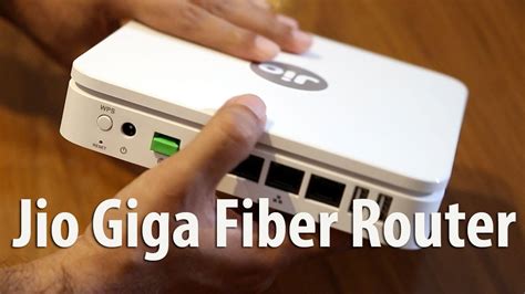 Jio Giga Fiber Router (Gigabit Internet) Overview & Admin Interface - YouTube