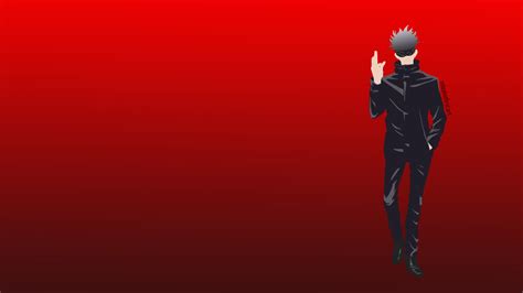 Jujutsu Kaisen HD Red Satoru Gojo Wallpaper, HD Anime 4K Wallpapers, Images and Background ...