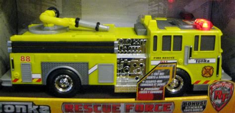 Tonka Rescue Force Lights and Sounds Yellow Fire Engine - Buy Online in KSA. Toys And Games ...