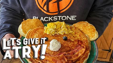 Todd's Diner Style Pancakes| Blackstone Griddle - YouTube in 2022 | Cooking, Blackstone griddle ...