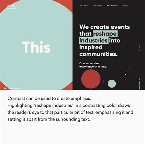 Emphasis In Graphic Design Examples