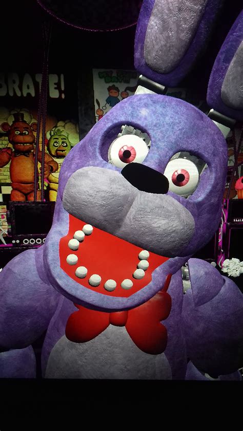 Fnaf 1 bonnie jumpscare : r/fivenightsatfreddys