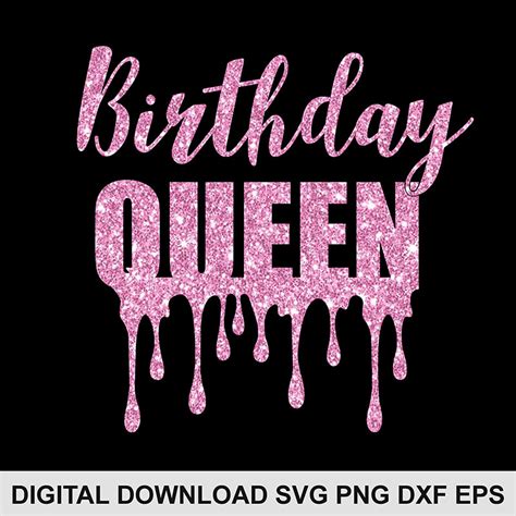 Birthday Queen Svg Free - Free SVG Images