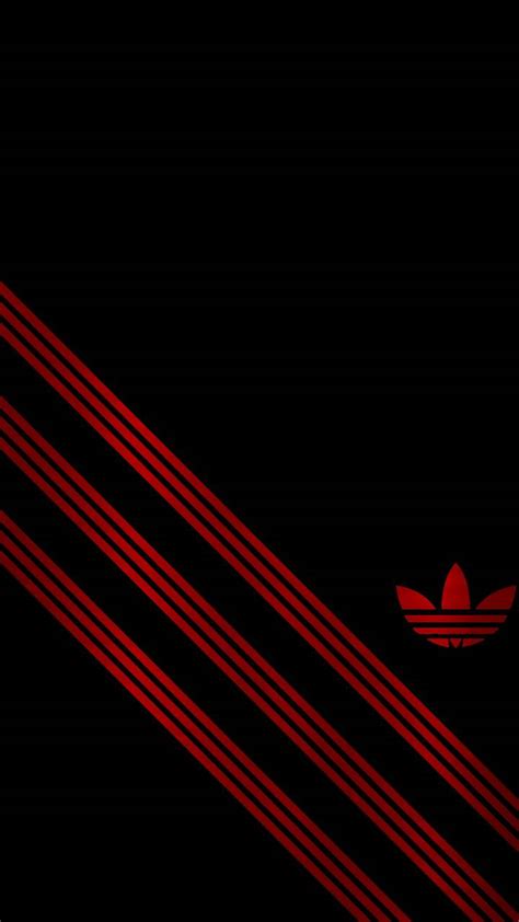 Red Adidas Logo Wallpapers - Top Free Red Adidas Logo Backgrounds ...