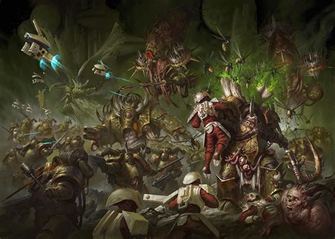 Wanted to share my growing collecting of Death Guard images/wallpapers with you guys : deathguard40k