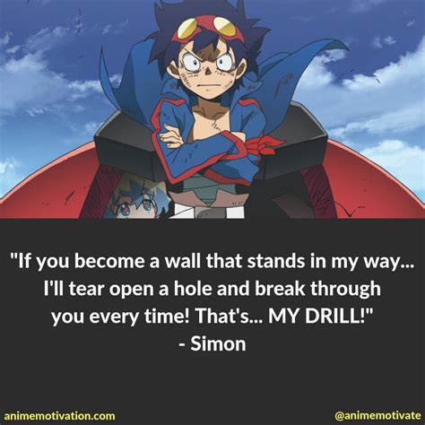 38 Of The Best Gurren Lagann Quotes That Will Inspire You | Gurren ...