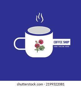 Modern Coffee Shop Logo Template Stock Vector (Royalty Free) 2199322081 | Shutterstock