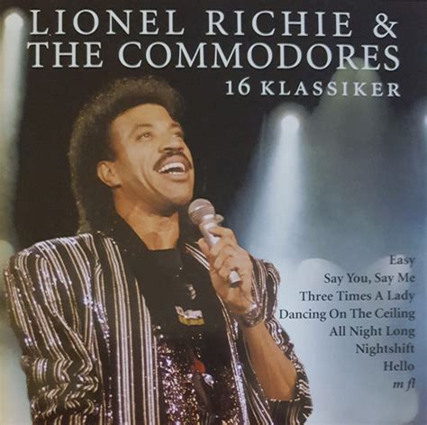 Lionel Richie, Commodores - 16 Klassiker (CD, Compilation) | Discogs