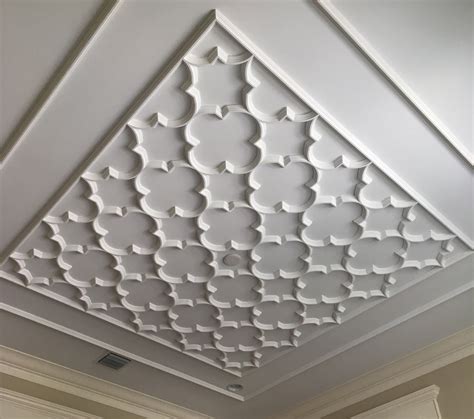 Ceiling Designs - Stylish Ceiling Designs Coffered And Tray Ceiling Installation In Bergen ...