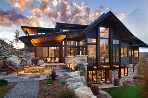 Breathtaking contemporary mountain home in Steamboat Springs - architecture and design