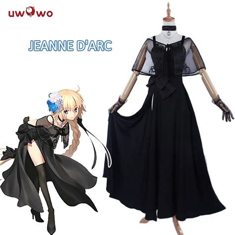 UWOWO Fate Grand Order Cosplay Jeanne d'Arc Joan of Arc Costume Anime Fate Apocrypha Cosplay ...