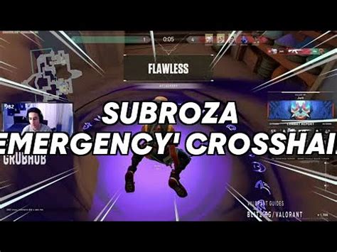 SUBROZA 'EMERGENCY' CROSSHAIR | Subroza | Valorant - Daily Highlights ...