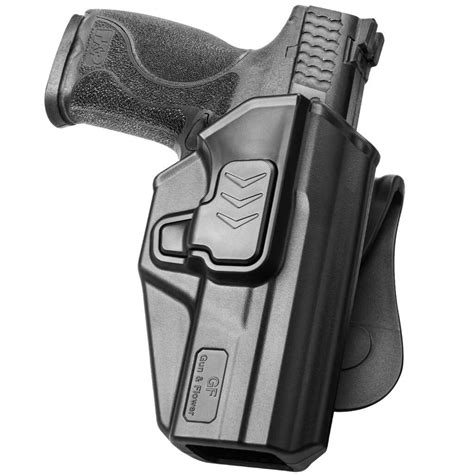 M&P 9MM Holster, OWB Paddle Holster Fit Smith & Wesson M&P 9MM/.40 M2.0 Full Size 4.25” and M2.0 ...