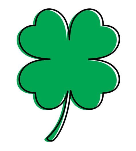 Clipart Of 4 Leaf Clover