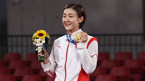 Chen Meng beats Chinese teammate for Olympic gold in women's table ...