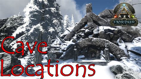 Fjordur Cave Locations Ark Survival Evolved - YouTube