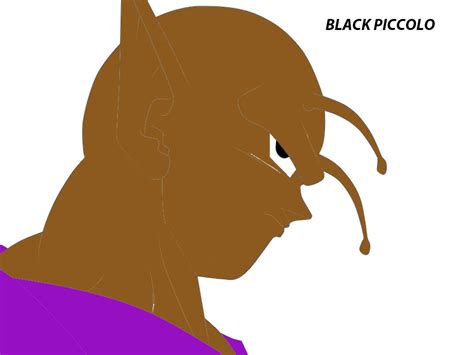 Black Piccolo......you kno im Right by tRUjusTICE001 on DeviantArt