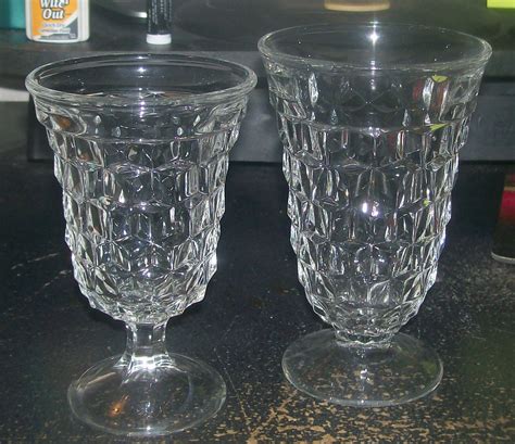 GrandmaLovesCats: Vintage Crystal Drinking Glasses