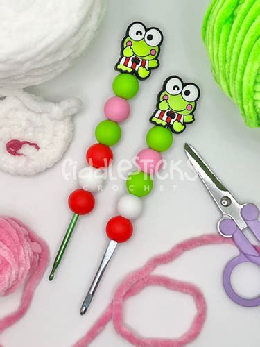 Keroppi Crochet Hook | Fiddlesticks Crochet