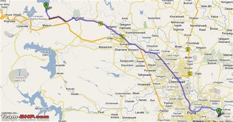 Pune Mumbai Road Map - Tourist Map Of English