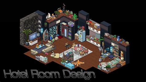 Habbo | Hotel Room Interior Design │Gogosch - YouTube