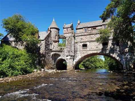 Stay in this unique bridge house in Scotland with its own sauna