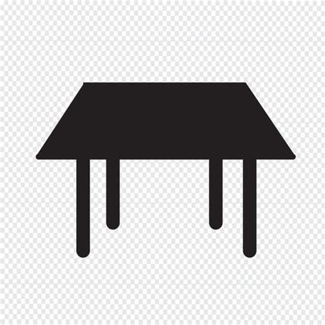 Table Icon symbol sign 649684 Vector Art at Vecteezy